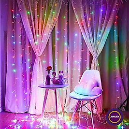 2X2 METRE 400 LEDLİ RGB YILBAŞI SÜSÜ