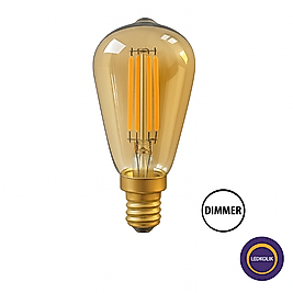 Ldk-66 4w E14 Armut Bal Cam 2200k Amber