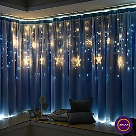 3 METRE 60-90CM ANİMASYONLU YILDIZ SET YILBAŞI SÜSÜ
