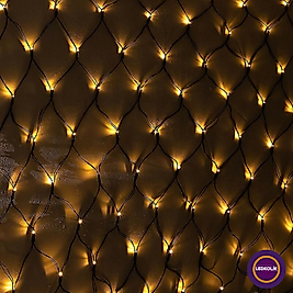 2X2 METRE 250 LEDLİ FLAMENT BALIKÇI AĞ YILBAŞI SÜSÜ