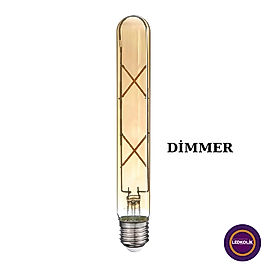 Ldk-52 4w E27 T30-T13 Tüp Bal Cam 2200k Amber