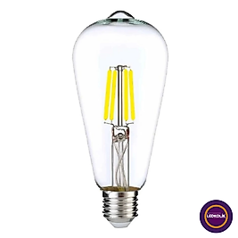 Ldk-85 6w E27 ST64 Şeffaf Cam Gün Işığı