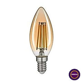 Ldk-34 6w E14 C35 Bal Cam 2500k Gün Işığı