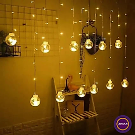 3 METRE 60-90CM ANİMASYONLU TOP SET YILBAŞI SÜSÜ