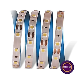 12volt 5 Metre İç Mekan 60 Ledli Şerit Led Beyaz Işık