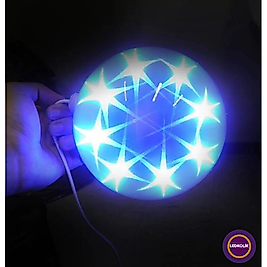 1 METRE 14CM SARKIT ANİMASYONLU RENKLİ TOP YILBAŞI SÜSÜ