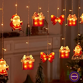 3 METRE 60-90CM ANİMASYONLU NOEL BABA VE PAPYON SET YILBAŞI SÜSÜ