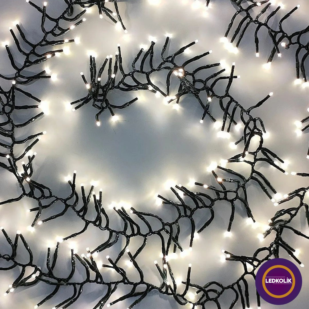 3 METRE 200 LEDLİ ANİMASYONLU KİRPİ LED YILBAŞI SÜSÜ