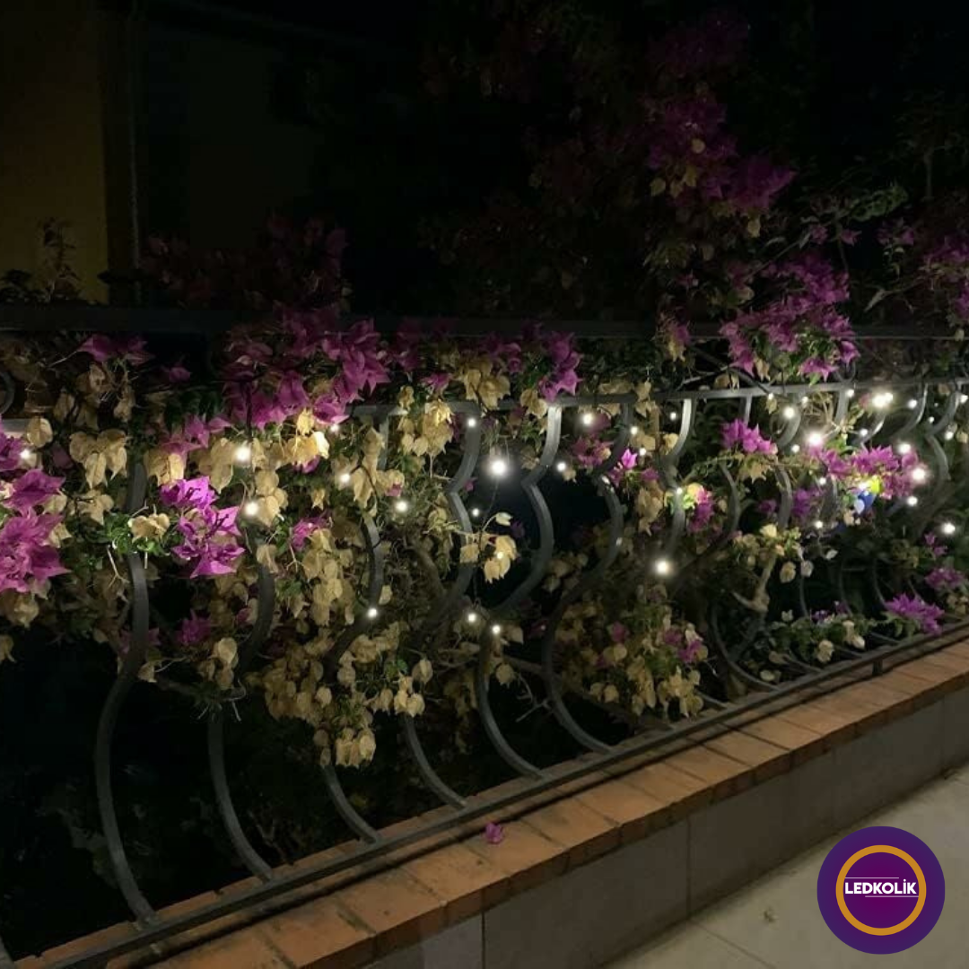 2 METRE 144 LEDLİ SAÇAK LED YILBAŞI SÜSÜ
