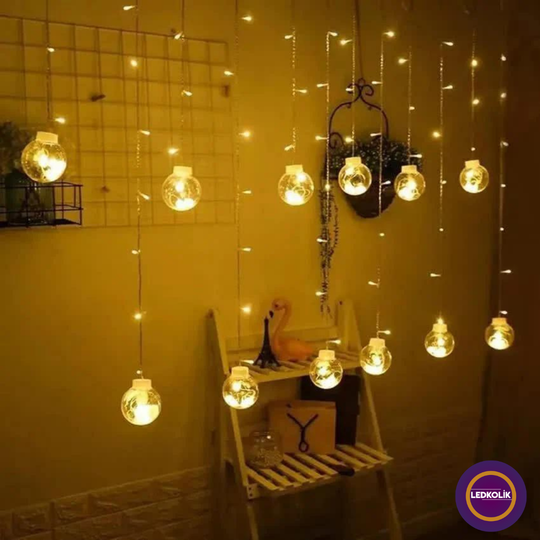 3 METRE 60-90CM ANİMASYONLU TOP SET YILBAŞI SÜSÜ