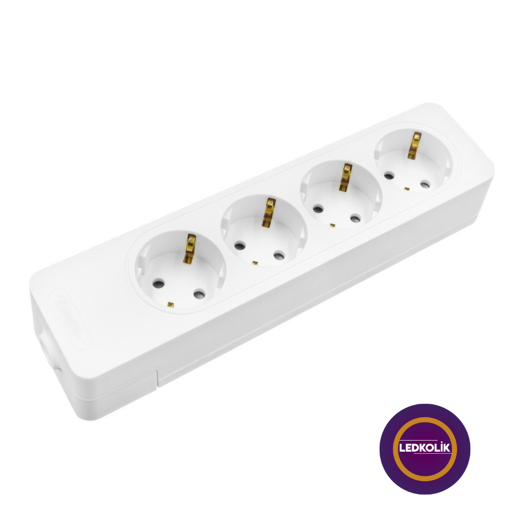 Dörtlü Topraklı Priz , Klemensli ÇK