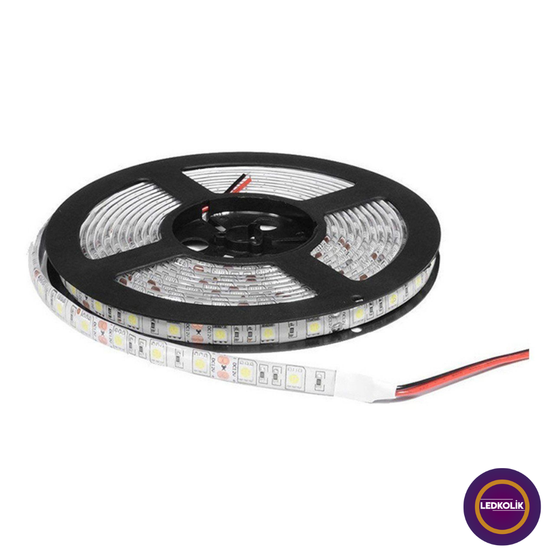 12volt 5 Metre  Silikonlu Rgb Şerit Led