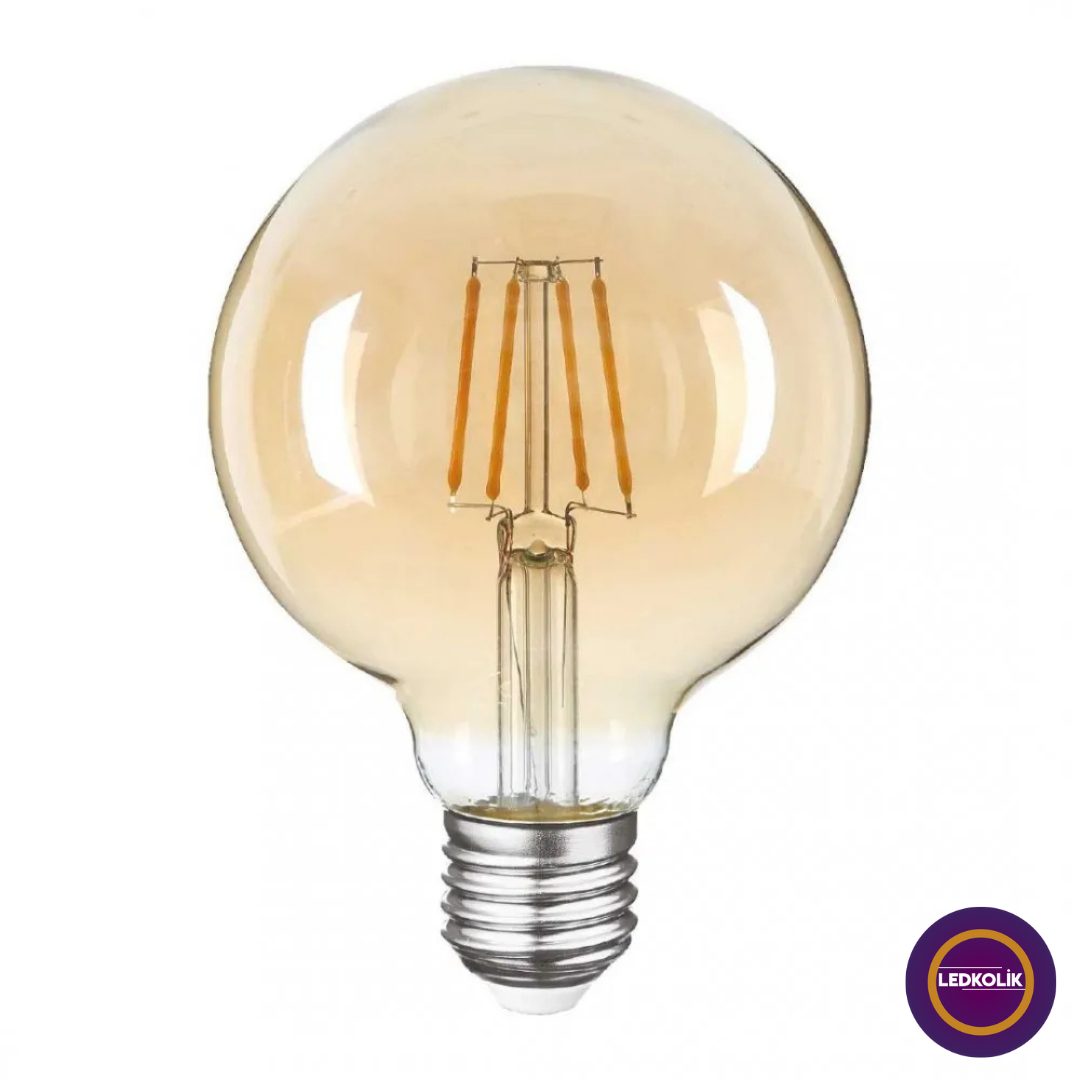 Ldk-82 6w E27 G95 Bal Cam Gün Işığı