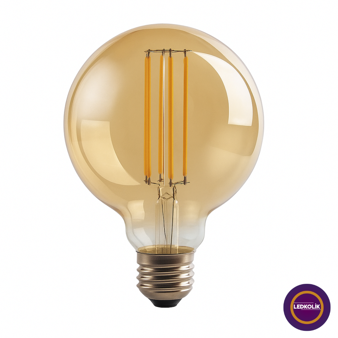 Ldk-39 6w E27 G125 Bal Cam Gün Işığı