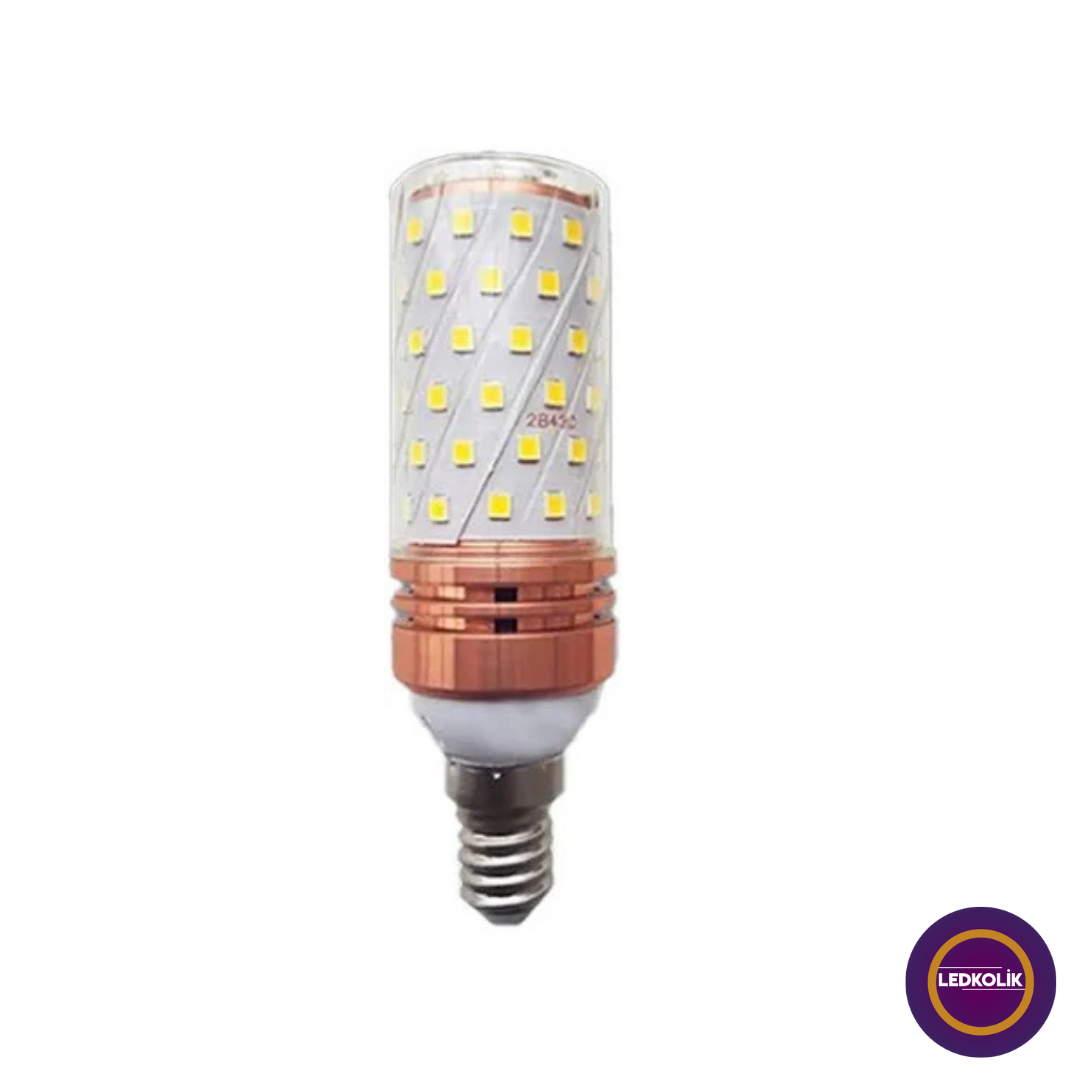 Ldk-1 9w E14 2835 Şeffaf Plastik Mısır Gün Işığı