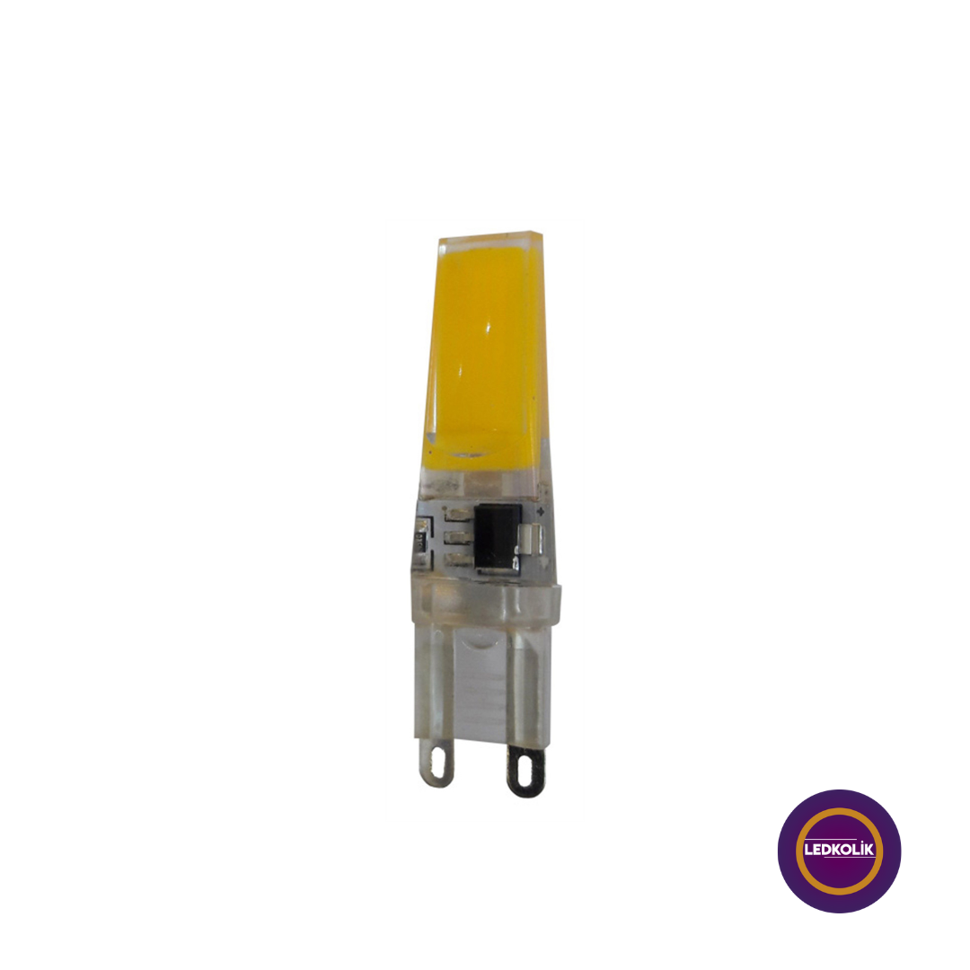 Ldk-269 5w G9 Duylu 220v Silikon Cob Led Ampul