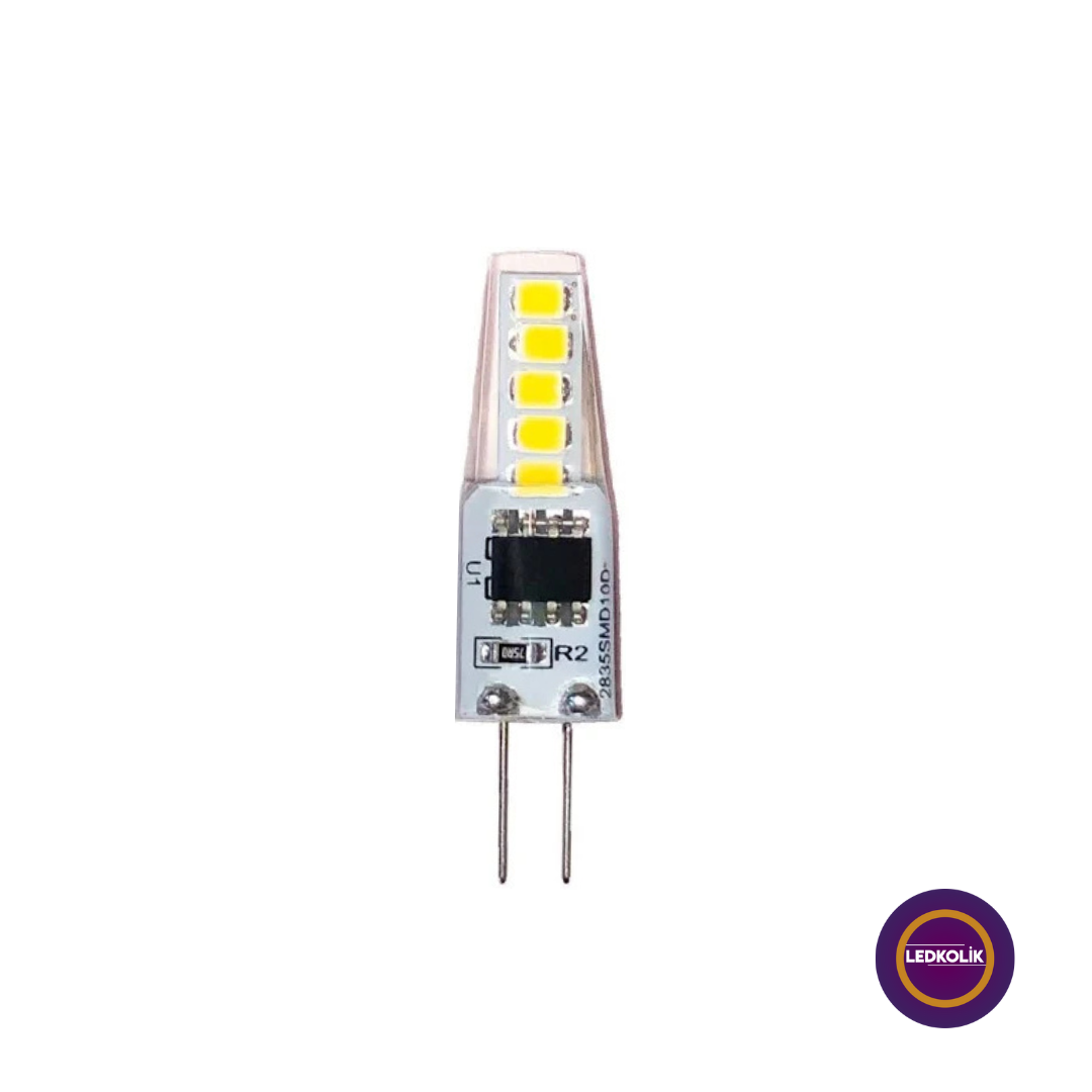 Ldk-276 G4 Duylu 12v 2w Silikon Gün Işığı Led Ampul