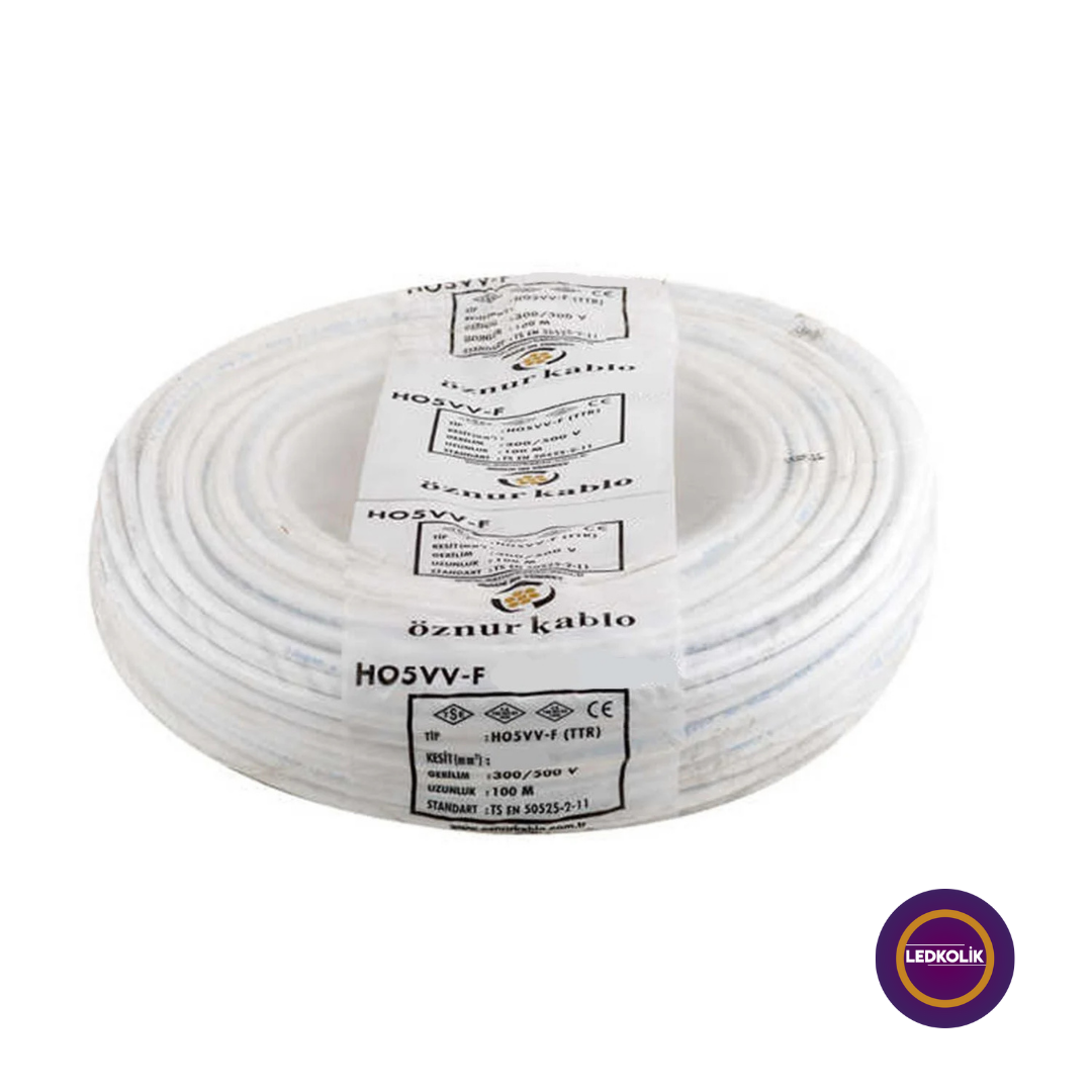 Öznur 3x0,75 TTR Kablo (100 Metre)